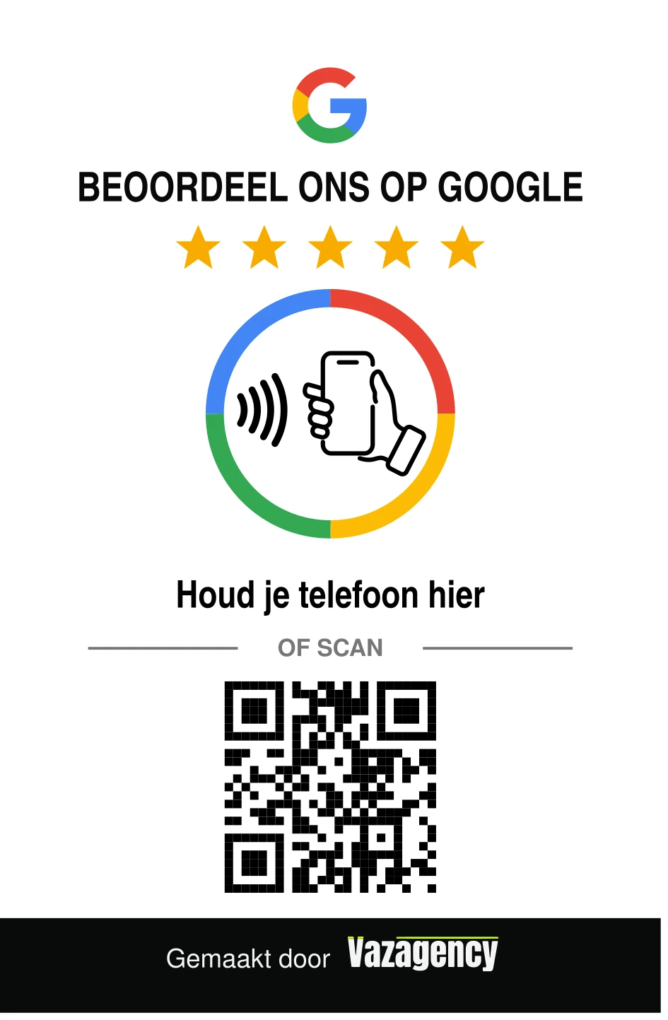 Google Review Card